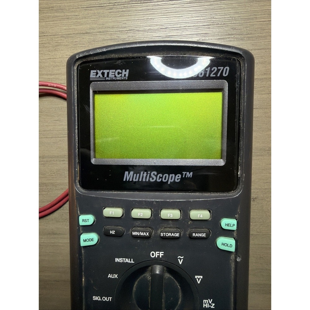 Extech 381270 MultiScope Handheld Oscilloscope & True RMS Multimeter - Picture 2 of 10